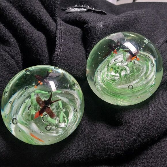 Paperweights, a pair of swallow-tailed birds Countrycore Country Cottagecore - Picture 10 of 10